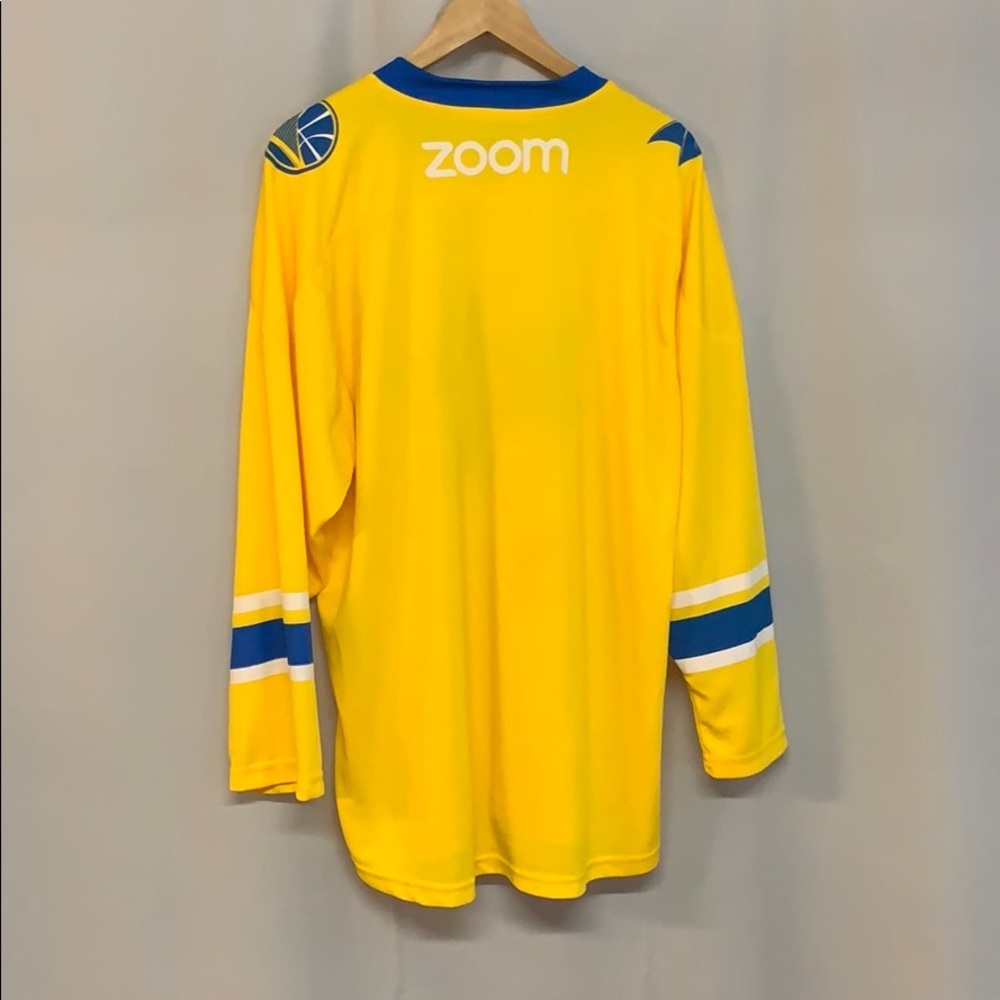 San Jose Sharks golden state warriors jersey M/XL - Picture 3 of 8
